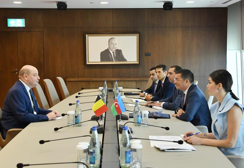 Обсужден вопрос организации торговой миссии Бельгии в Азербайджан