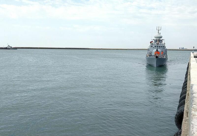 В Баку прибыли иранские военные корабли