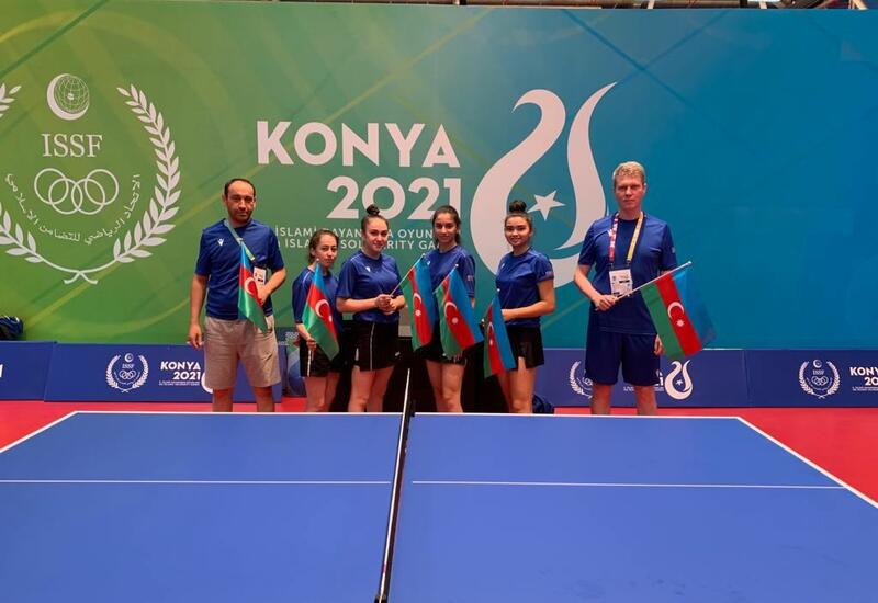 Сборная Азербайджана по настольному теннису успешно вступила в борьбу на Исламиаде
