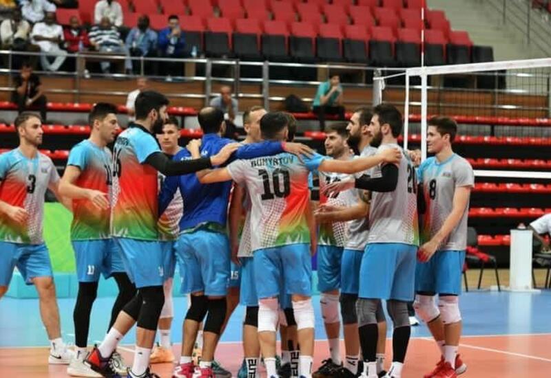 Сборная Азербайджана по волейболу на Исламиаде одержала победу над командой Судана