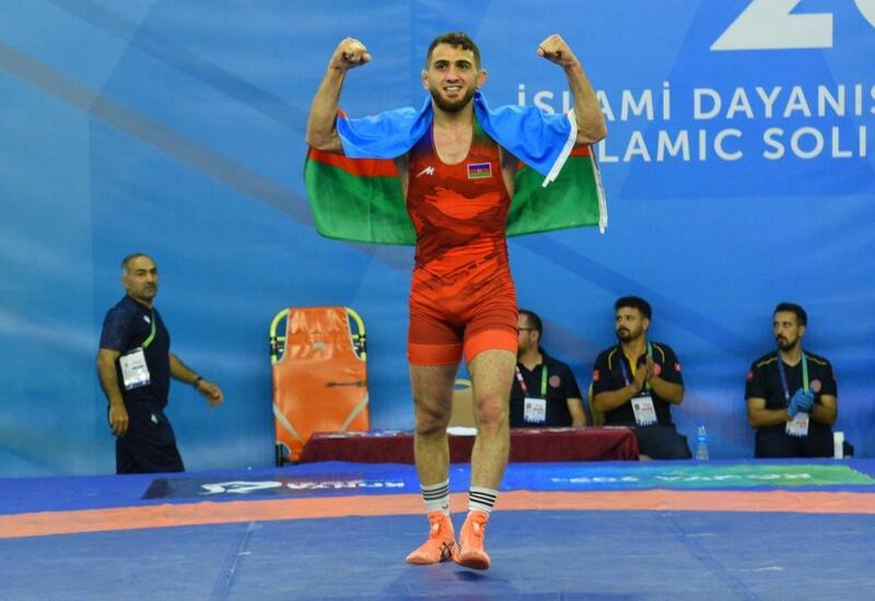 Азербайджанский борец Гаджи Алиев завоевал "золото" Исламиады в Конье