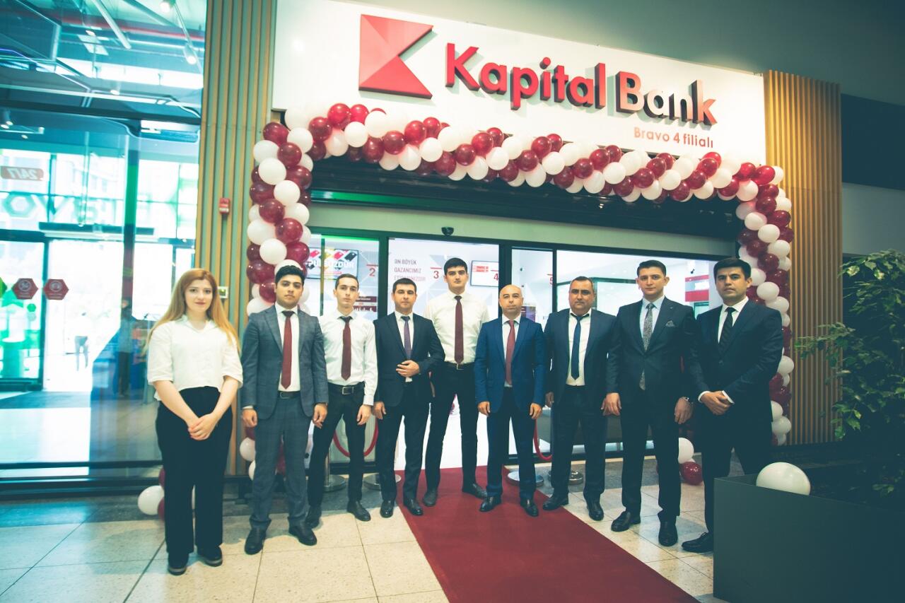 Kapital Bank открыл новый филиал Bravo-4