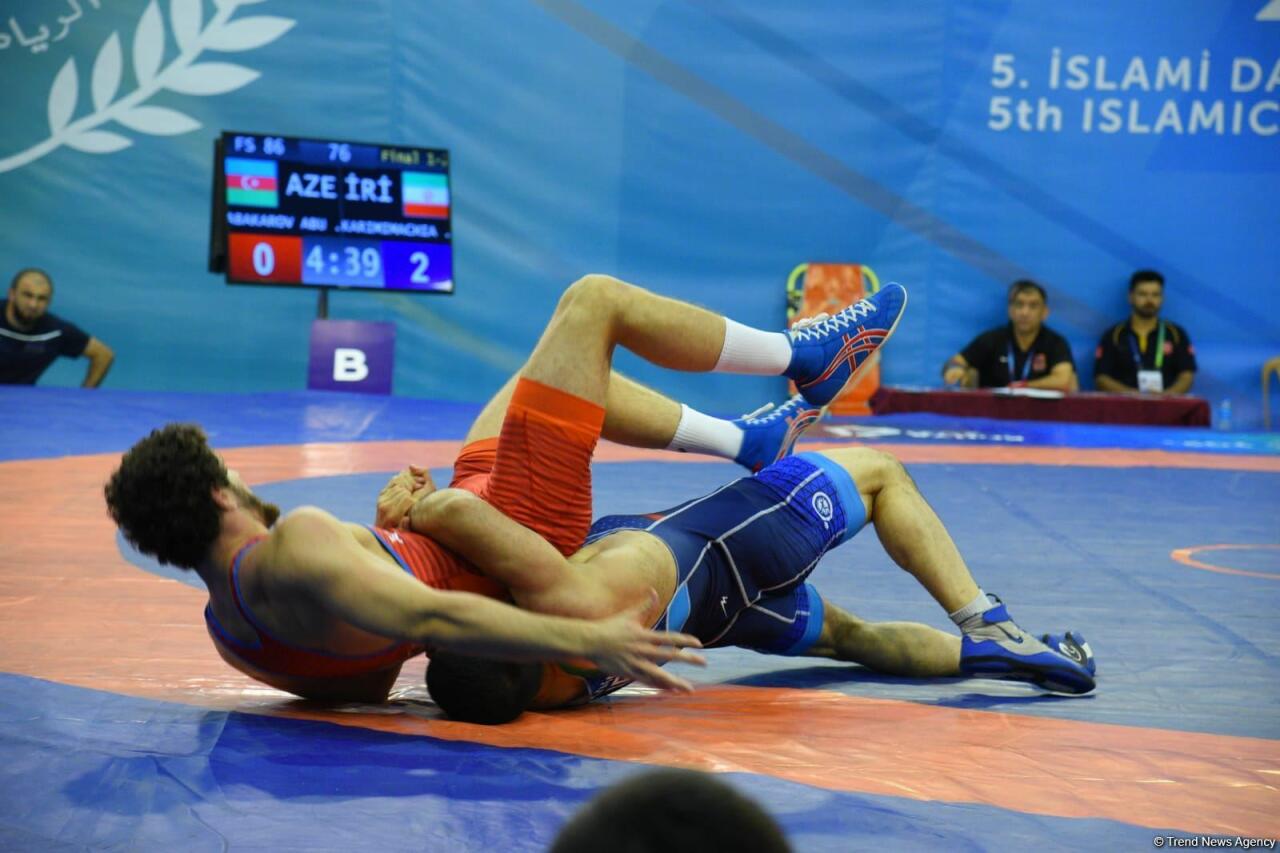 Азербайджанский борец вольного стиля завоевал «серебро» V Игр исламской солидарности