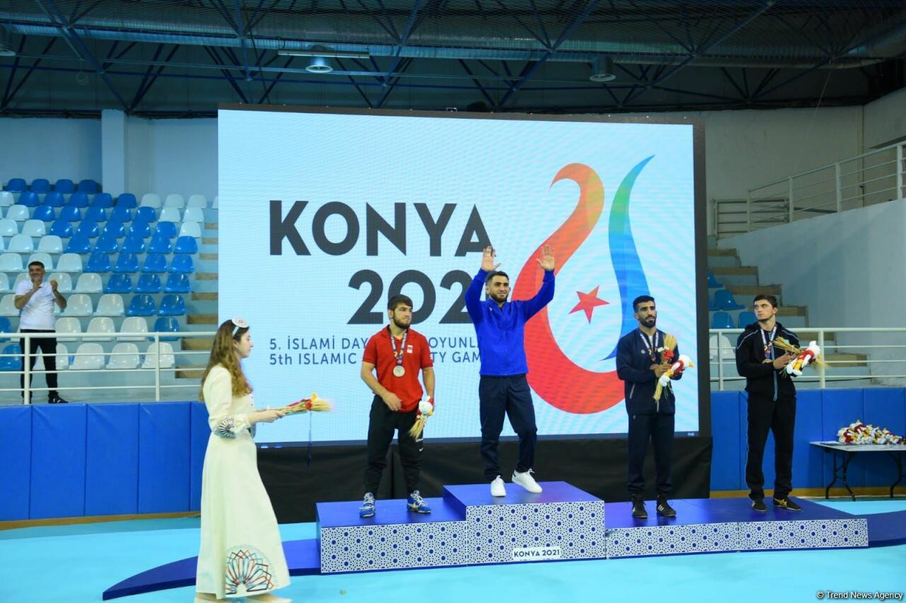 Азербайджанский борец Гаджи Алиев завоевал "золото" Исламиады в Конье