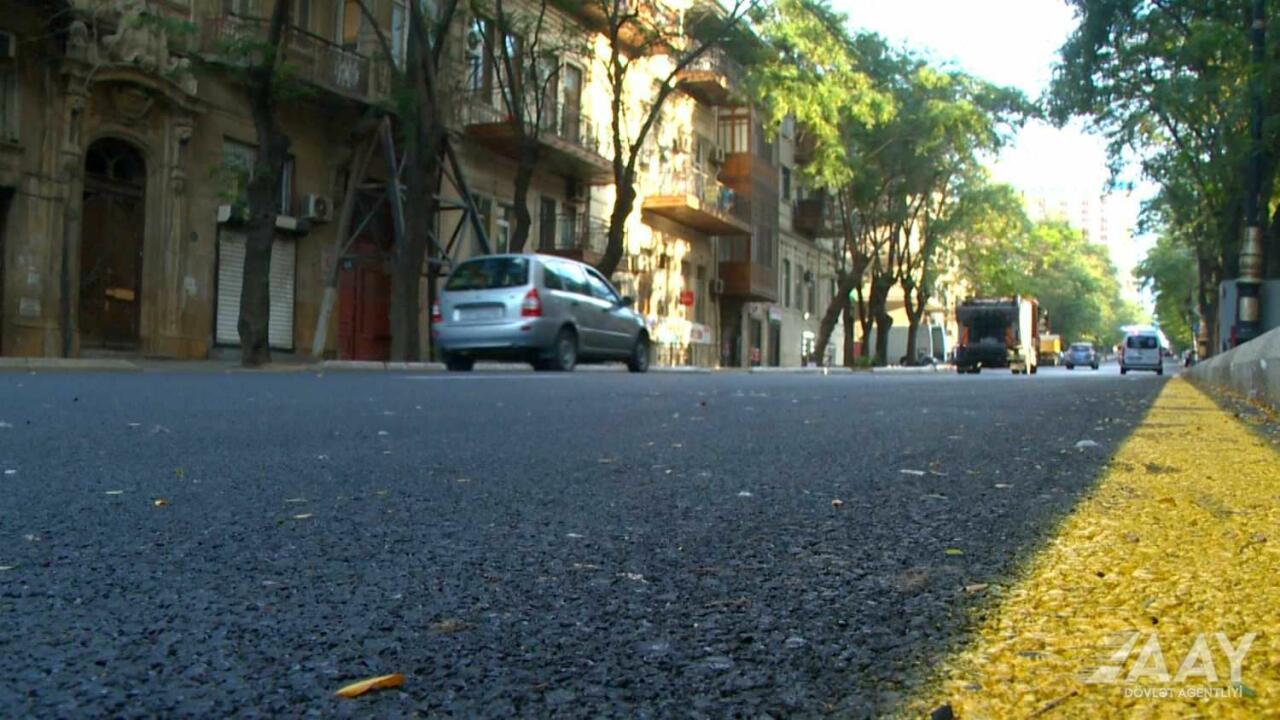 В Баку отремонтирована еще одна улица