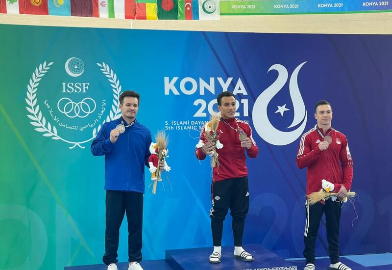 Азербайджанский гимнаст Никита Симонов завоевал "серебро" Исламиады