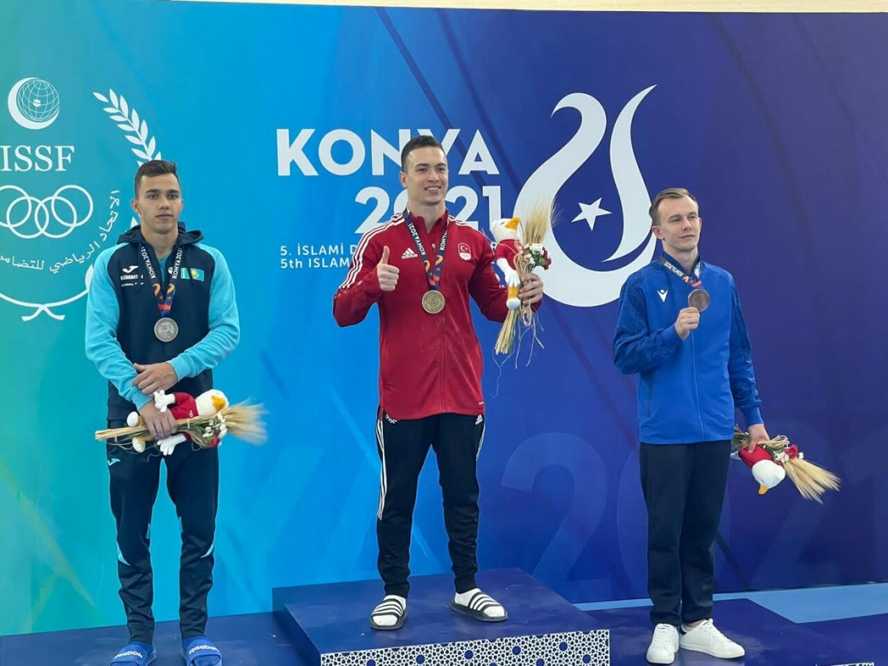 Азербайджанский гимнаст Иван Тихонов завоевал еще одну медаль на V Играх исламской солидарности