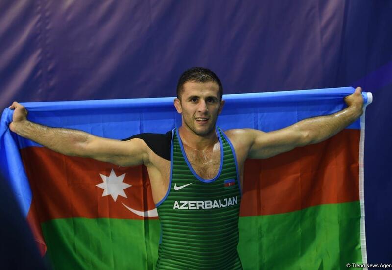 Азербайджанский борец Рафиг Гусейнов завоевал золотую медаль Исламиады