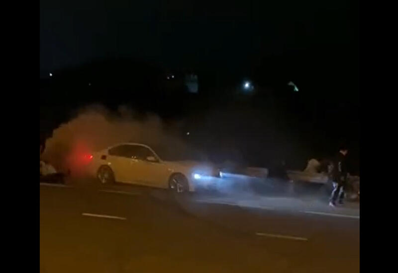 Авто протаранило толпу россиян на подпольных гонках