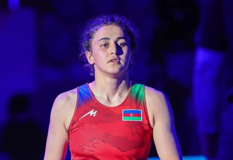 Азербайджанская спортсменка вышла в финал соревнований по борьбе на Исламиаде в Конье