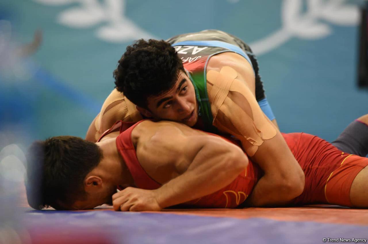 Азербайджанский спортсмен по греко-римской борьбе выиграл золотую медаль Исламиады