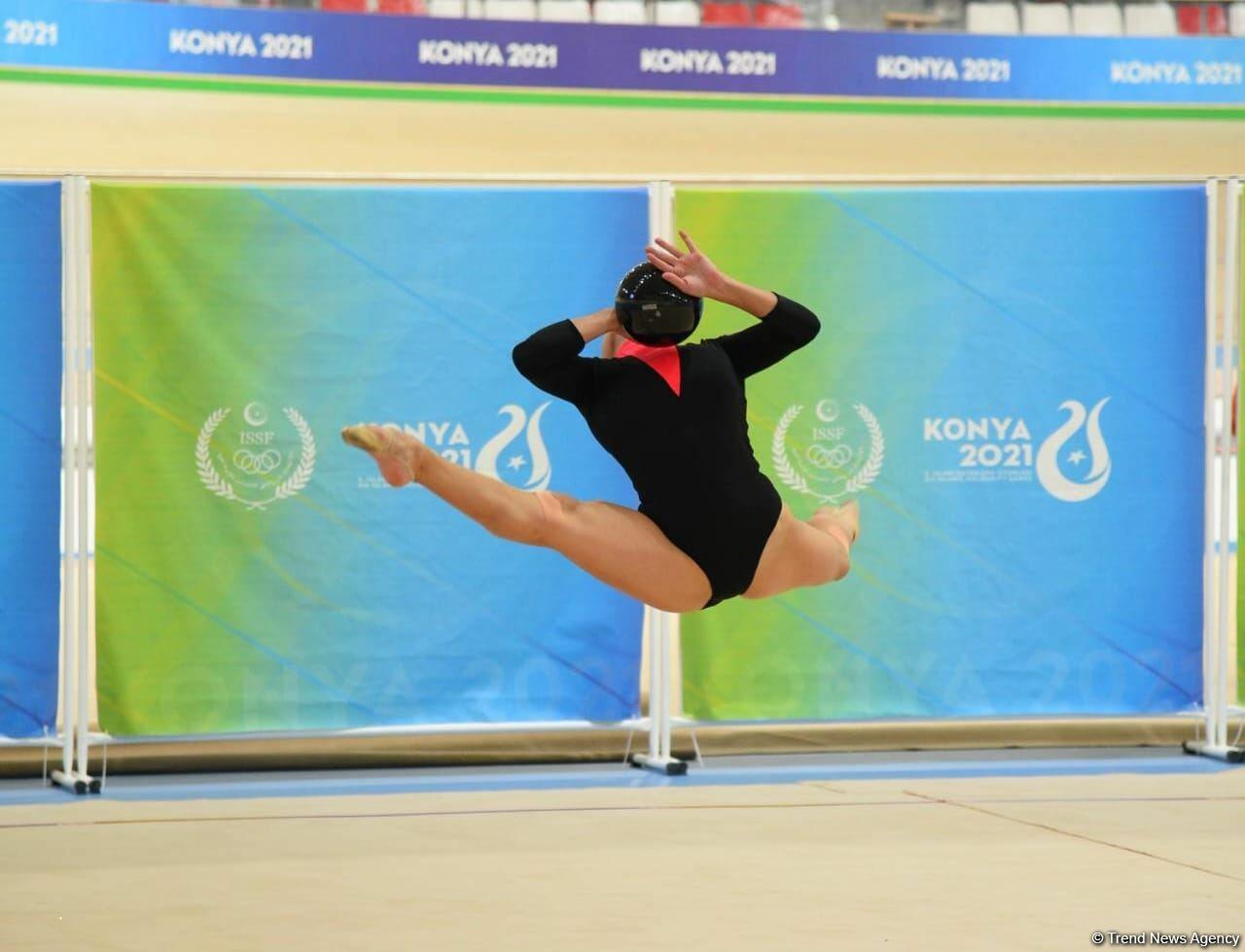 Грациозность, изящество, гибкость: азербайджанские гимнастки выступают на V Играх исламской солидарности
