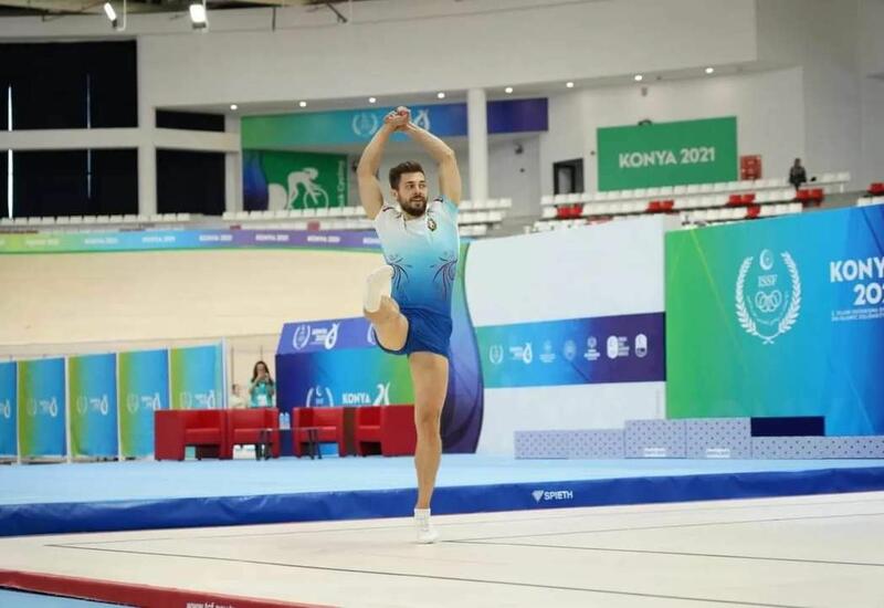 Азербайджанский гимнаст Владимир Долматов завоевал "золото" Исламиады