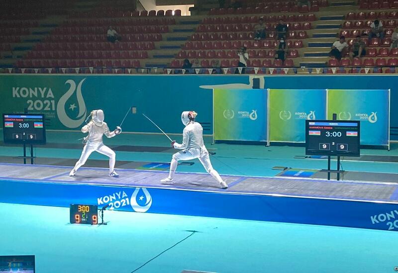 Азербайджанская спортсменка по фехтованию на саблях вышла в финал Исламиады