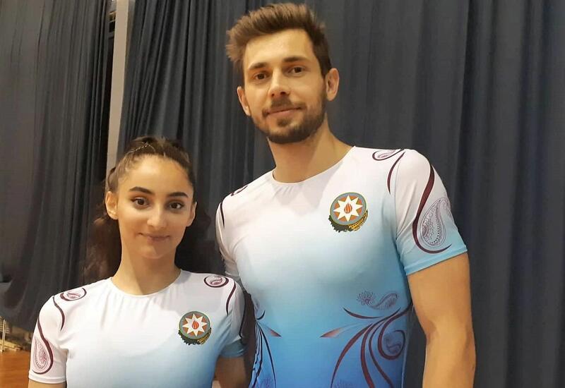 Азербайджанские гимнасты в составе смешанной пары завоевали "золото" Исламиады