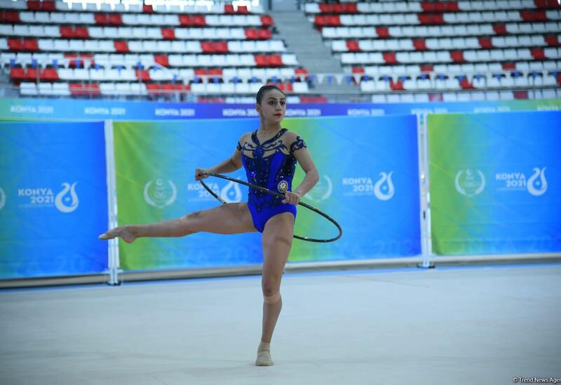 Зохра Агамирова завоевала "серебро" в упражнении с обручем