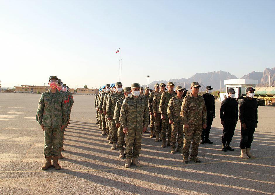 Азербайджанские военнослужащие находятся в Иране