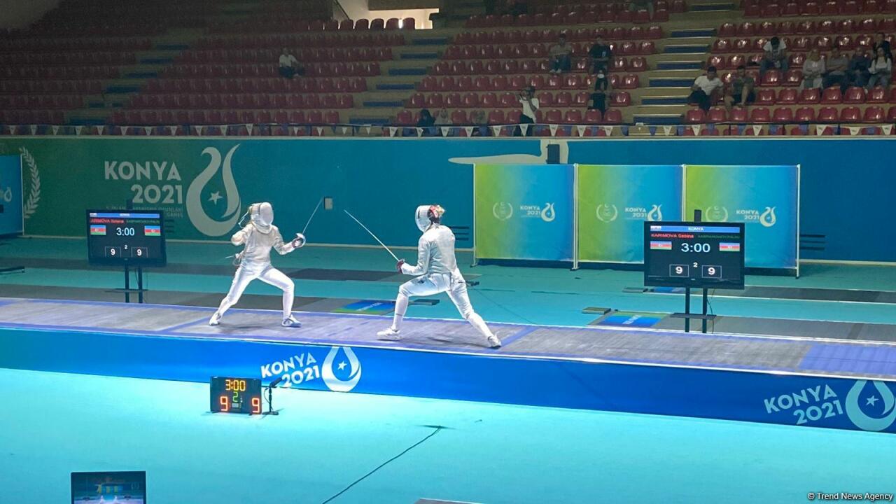 Азербайджанская спортсменка по фехтованию на саблях вышла в финал Исламиады