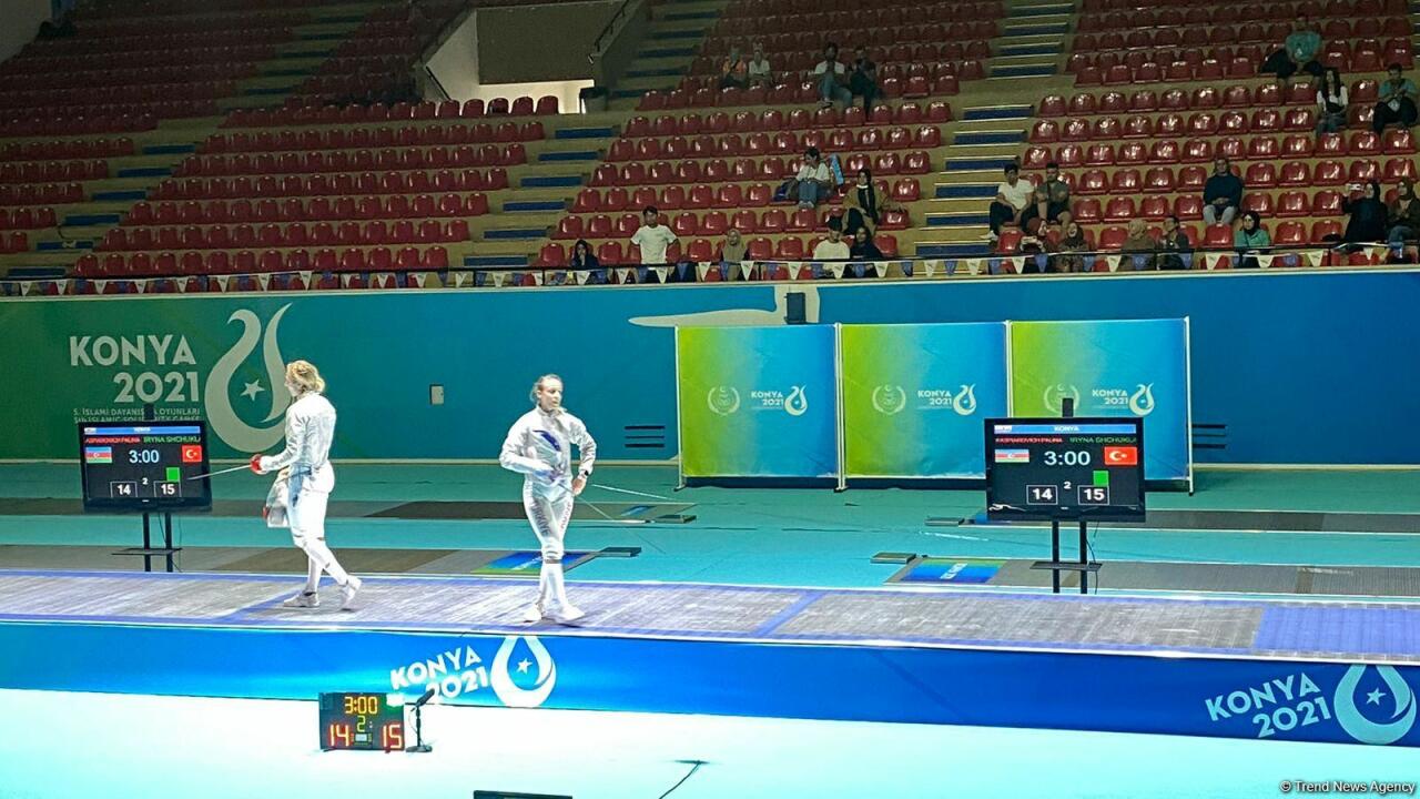 Азербайджанская спортсменка по фехтованию на саблях выиграла серебряную медаль Исламиады