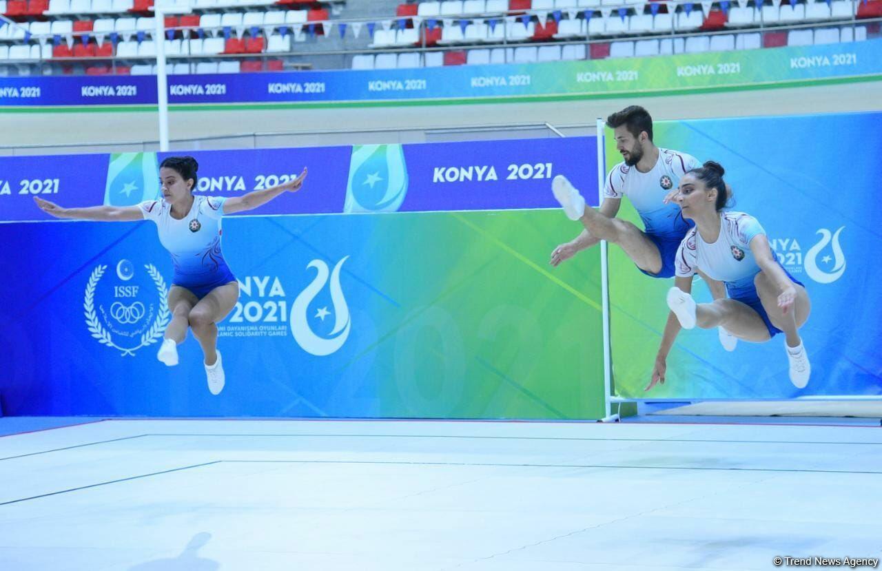Трио азербайджанских гимнастов завоевало "серебро" Исламиады