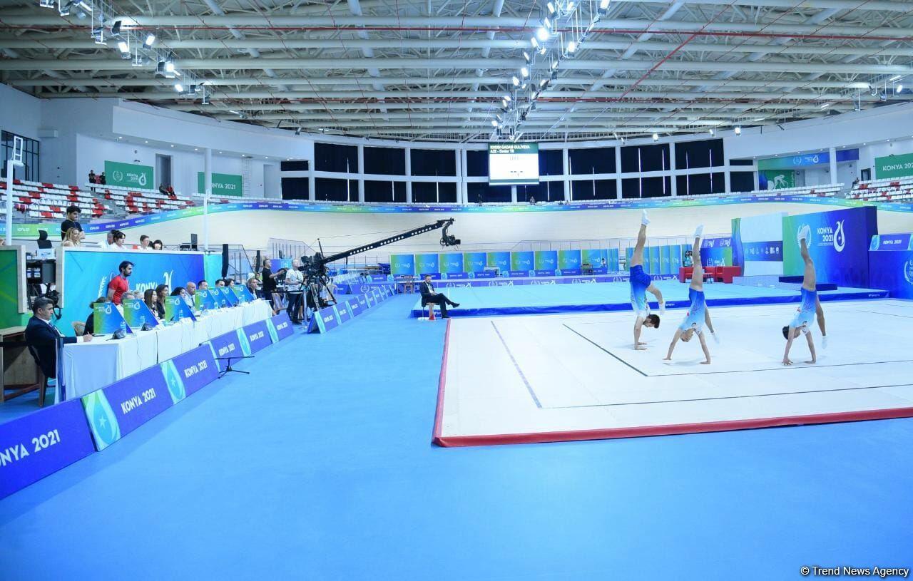 Трио азербайджанских гимнастов завоевало "серебро" Исламиады