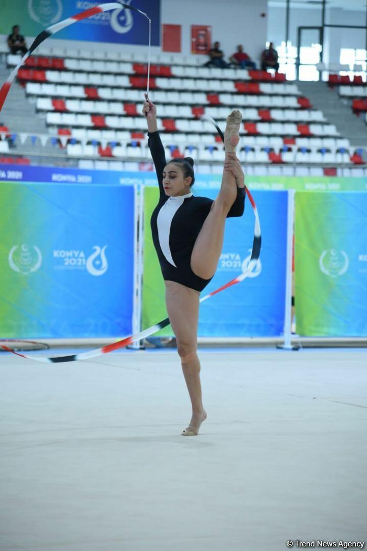 Азербайджанская гимнастка Зохра Агамирова завоевала еще одно "золото" Исламиады