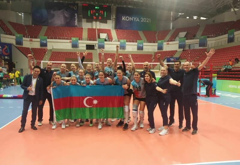 Азербайджанская женская сборная по волейболу завоевала бронзовую медаль Исламиады