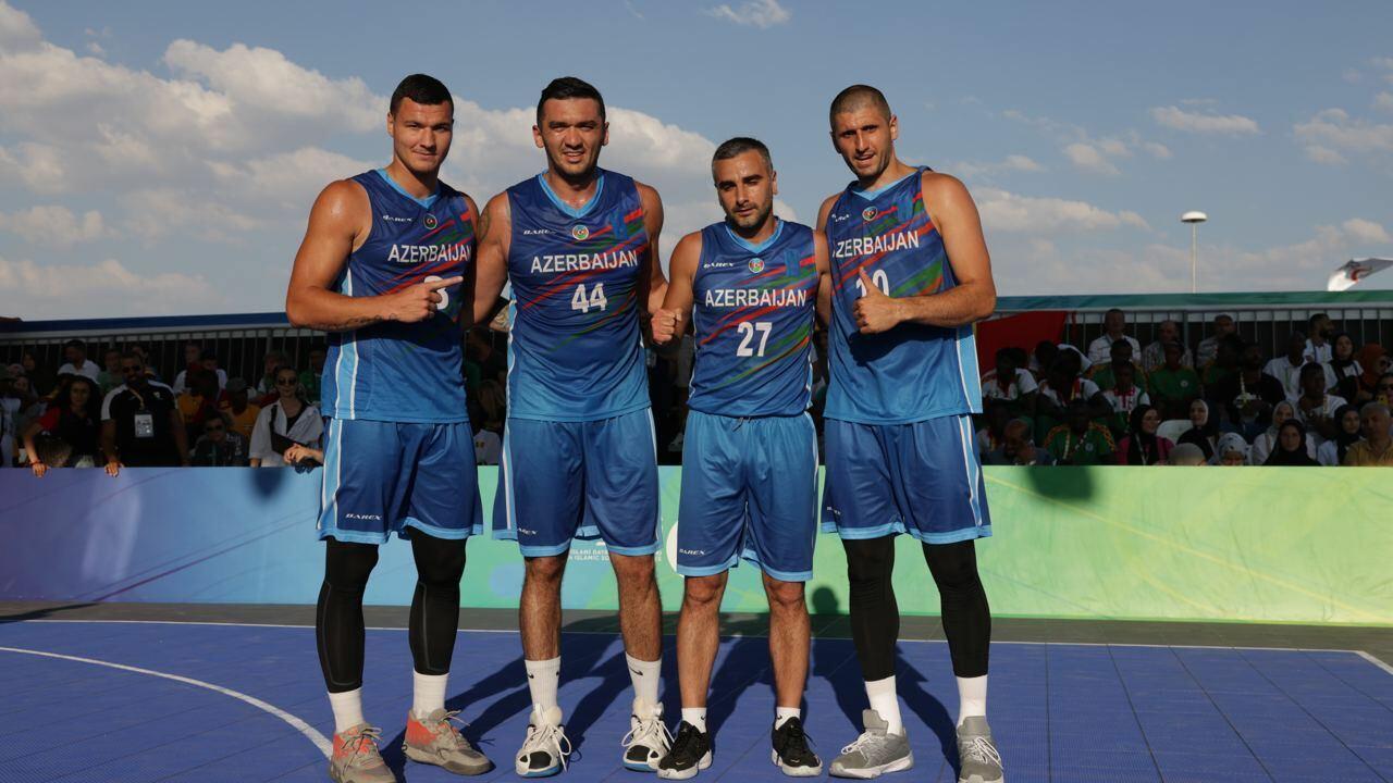 Азербайджанские баскетболисты выиграли у сборной Марокко на V Играх исламской солидарности