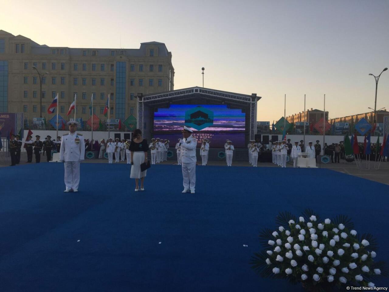 В рамках "Армейских международных игр-2022" состоялась церемония открытия конкурса “Кубок моря"