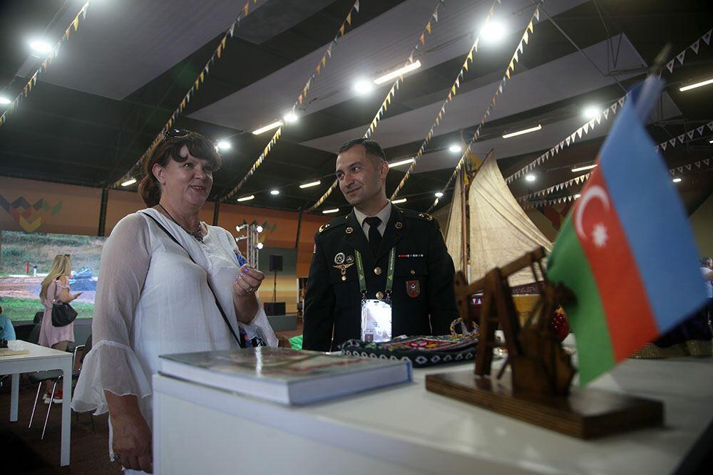 Beynəlxalq Ordu Oyunlarında Azərbaycan pavilyonuna maraq böyükdür
