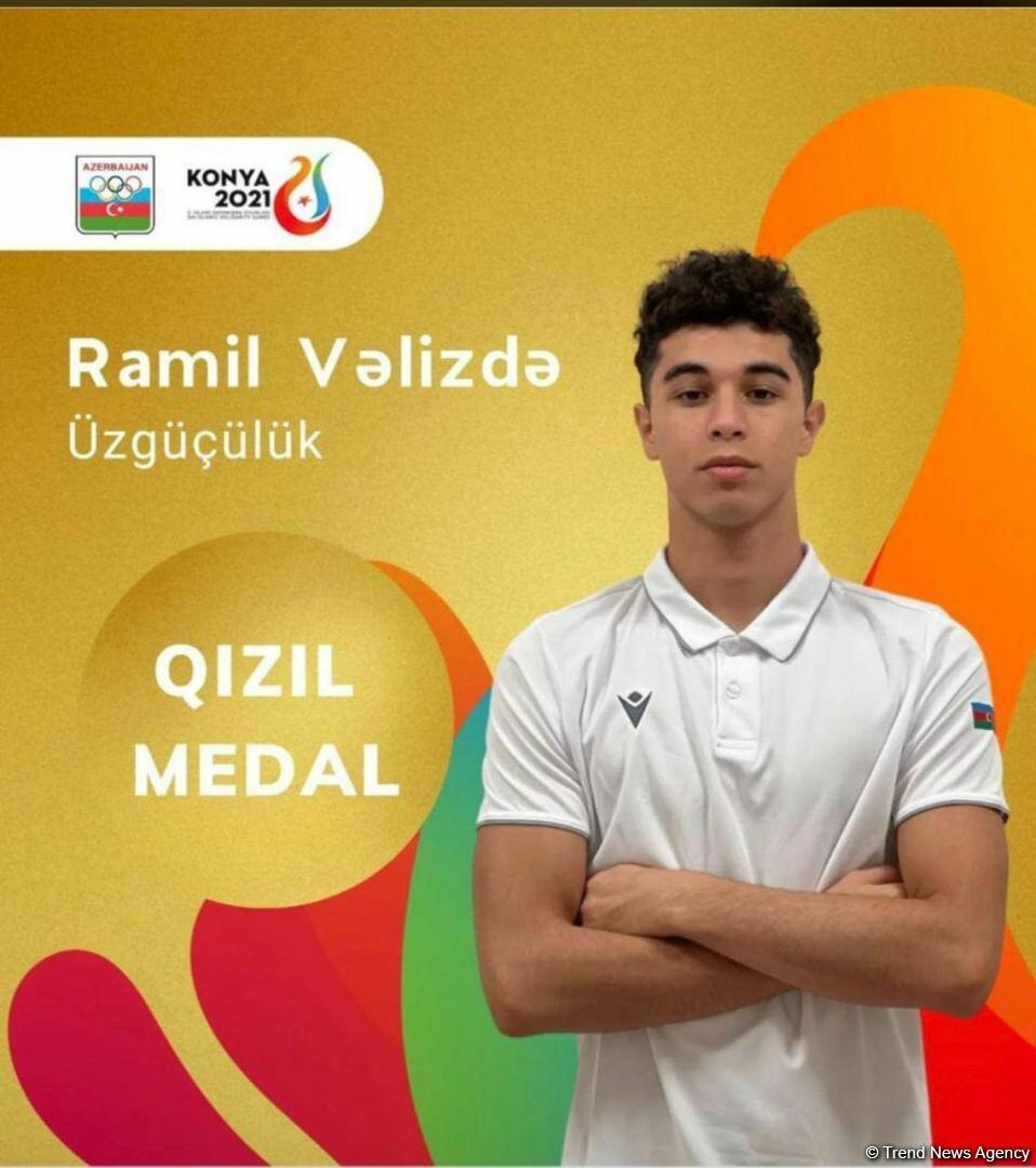 Азербайджанский пловец завоевал "золото" V Игр исламской солидарности