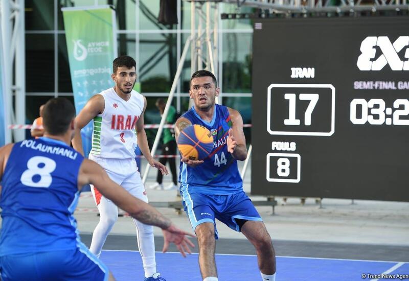 Азербайджанская мужская сборная по баскетболу вышла в финал соревнований Исламиады
