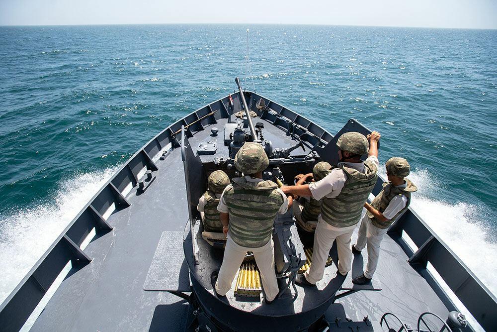 Военные моряки выполнили задачи по очередному эпизоду конкурса "Кубок моря"