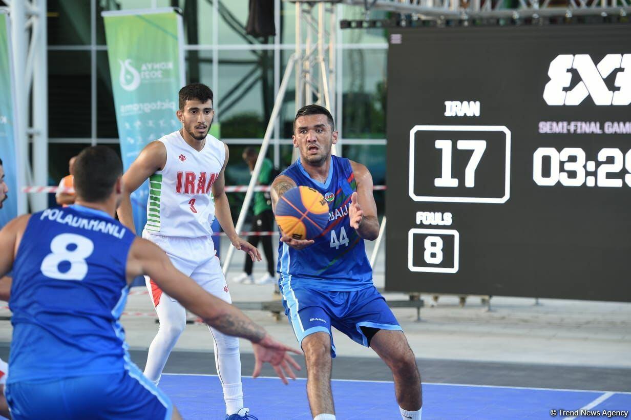 Азербайджанская мужская сборная по баскетболу вышла в финал соревнований Исламиады