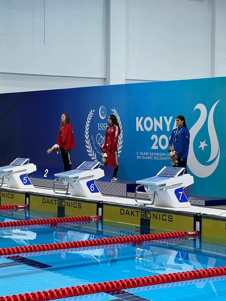 Азербайджанская спортсменка выиграла очередное «серебро» Исламиады по плаванию