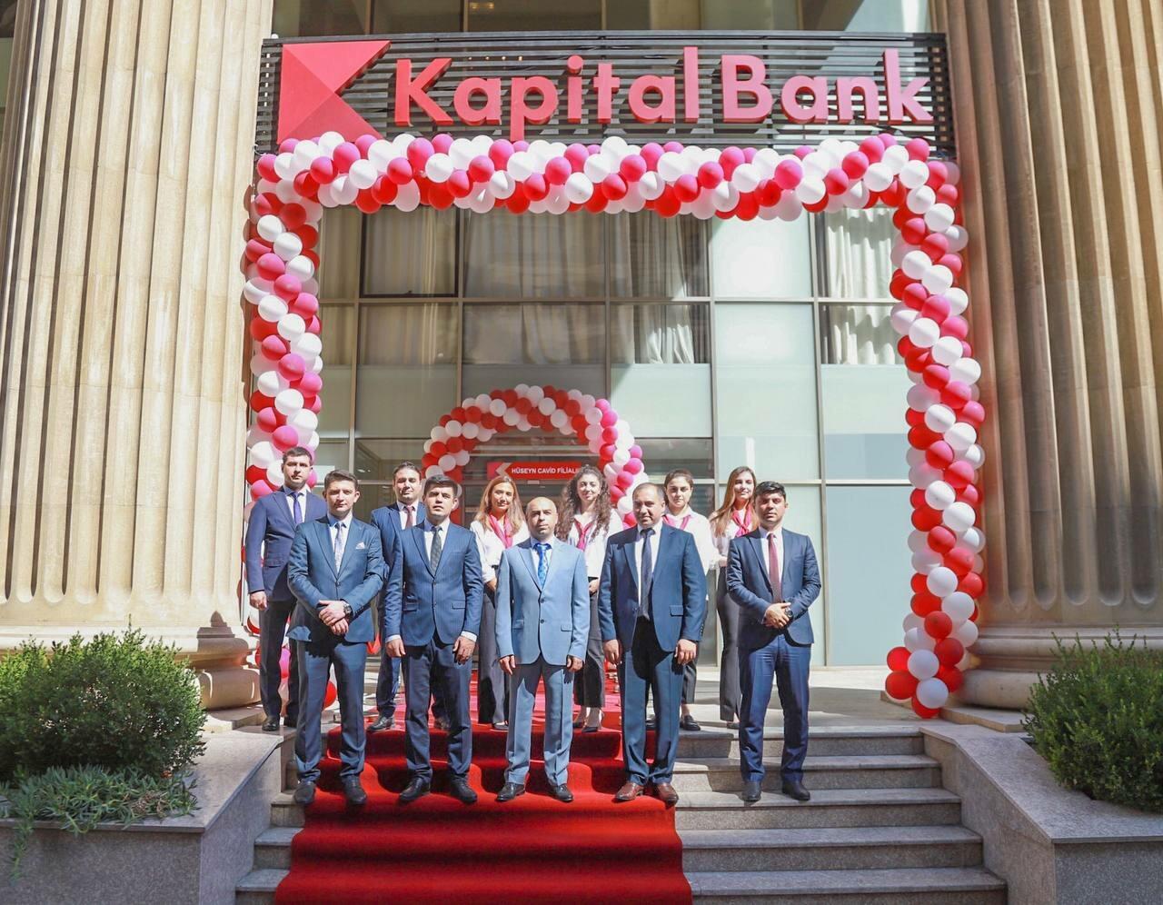 Kapital Bank открыл филиал имени Гусейна Джавида