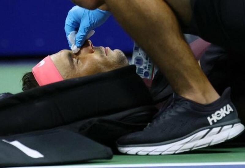 Надалю потребовалась медпомощь на матче US Open