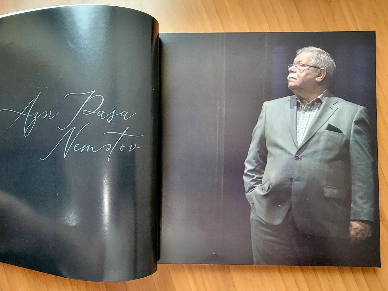 Издана книга-альбом, посвященная Азер Паше Нематову