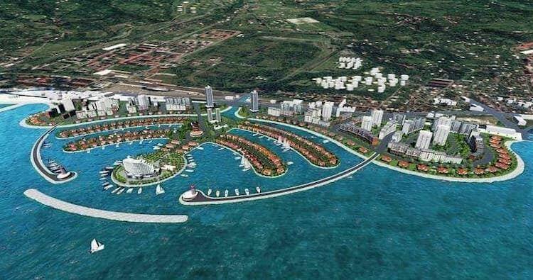 Премьер Грузии представил проект строительства искусственного «Пальмового острова» в Батуми