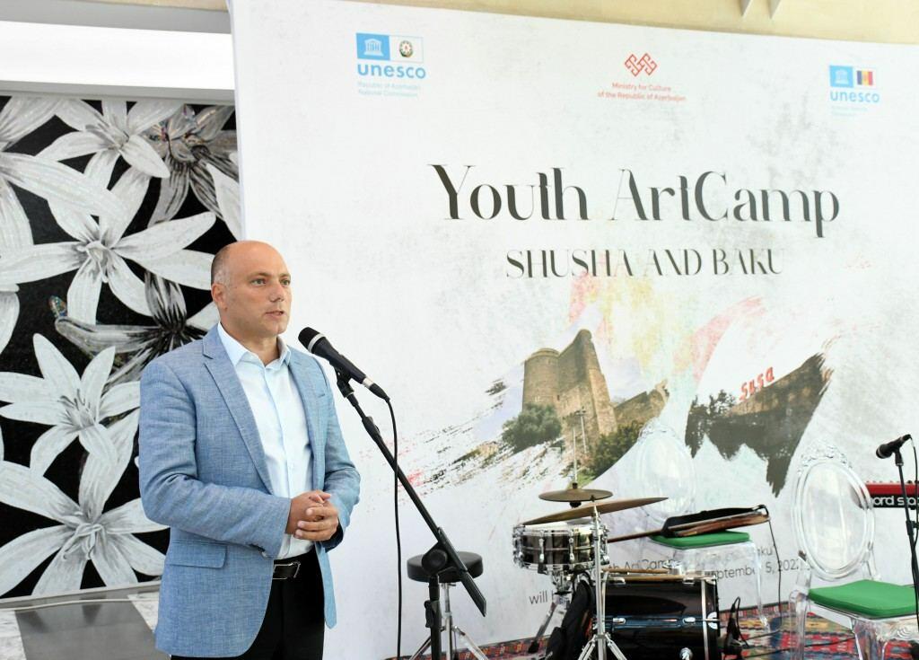 Состоялась итоговая выставка проекта "Youth ArtCamp Shusha and Baku"