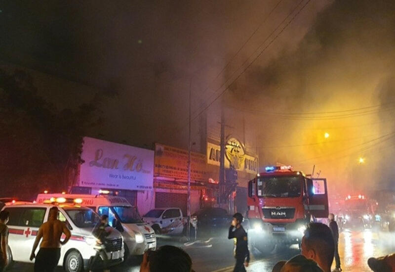При пожаре в караоке-баре во Вьетнаме погибли 33 человека