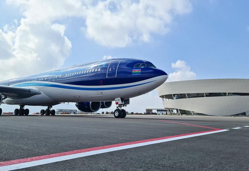 Самолет AZAL выполнил первый технический рейс в Зангиланский международный аэропорт