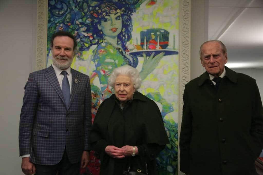 Улыбка Королевы Елизаветы II... Сакит Мамедов рассказал об удивительных встречах и подаренных монарху картинах