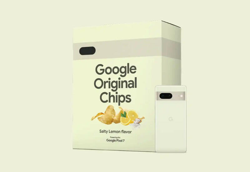 Google выпустила чипсы со «вкусом смартфона»
