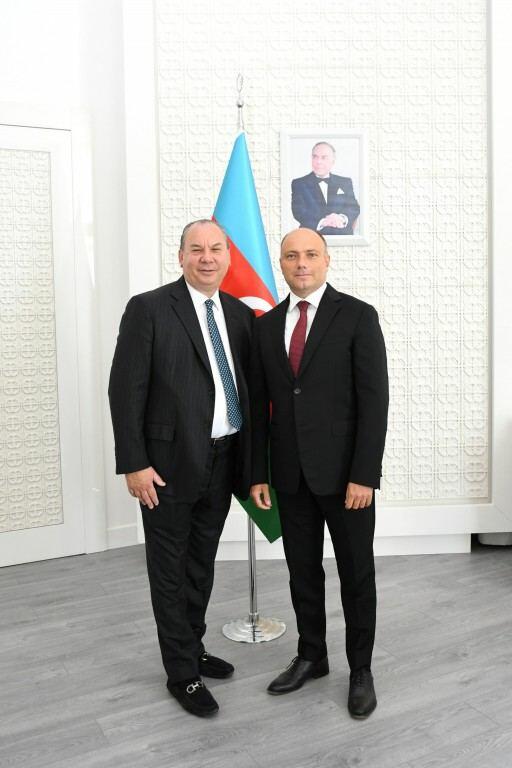 Министр культуры Азербайджана встретился с президентом Фонда этнического взаимопонимания США
