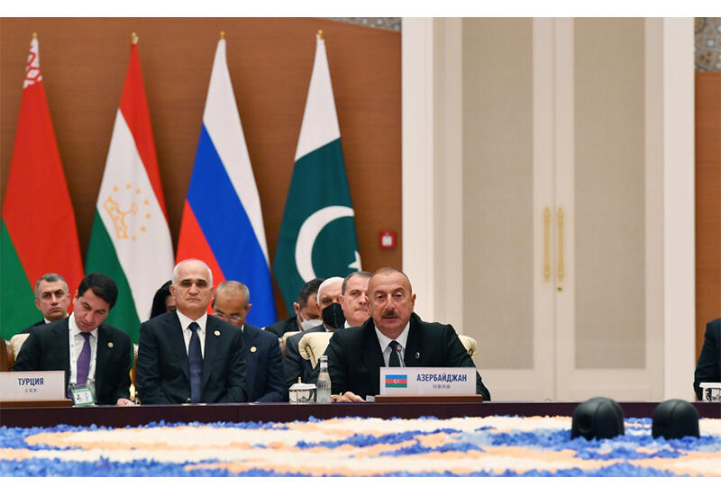 Президент Ильхам Алиев принял участие в Саммите стран-членов Шанхайской организации сотрудничества