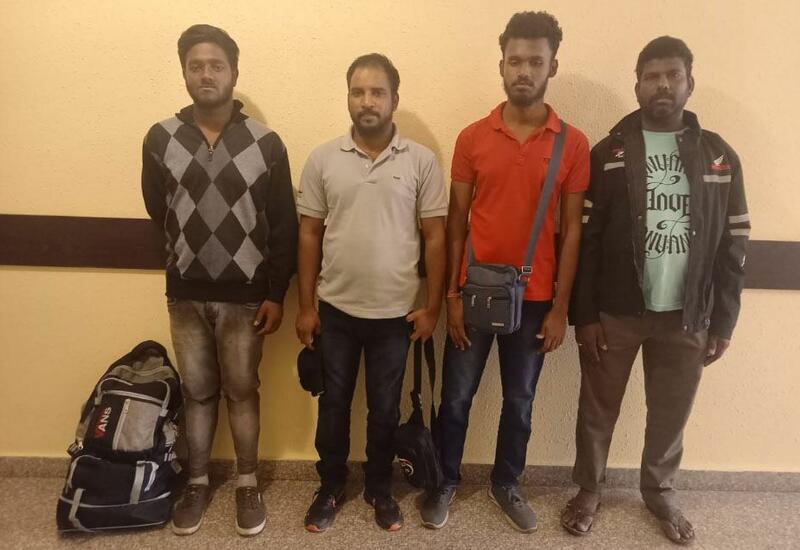 В Бейлагане задержаны граждане Шри-Ланки