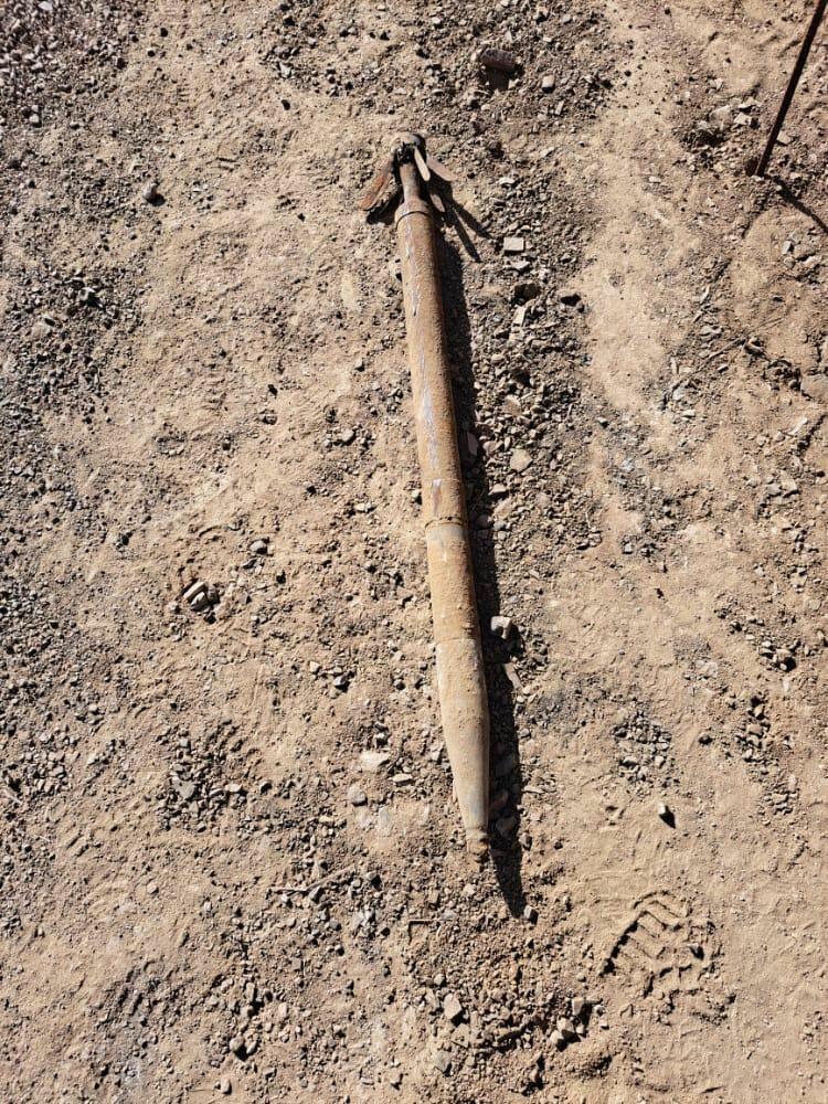 В Лачине обнаружен снаряд