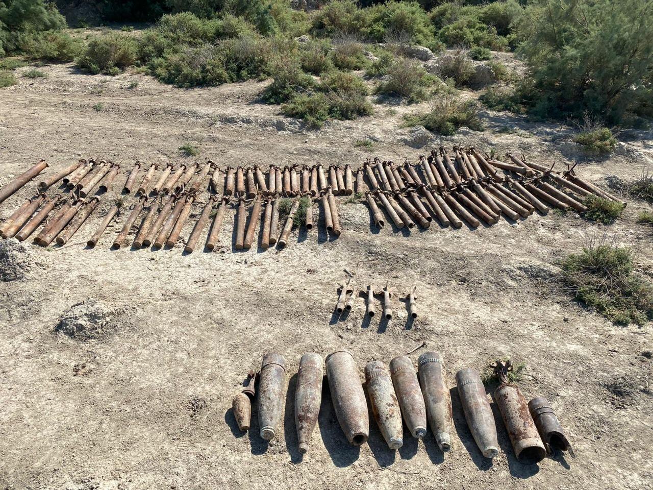В сумгайытском поселке найдены боевые снаряды