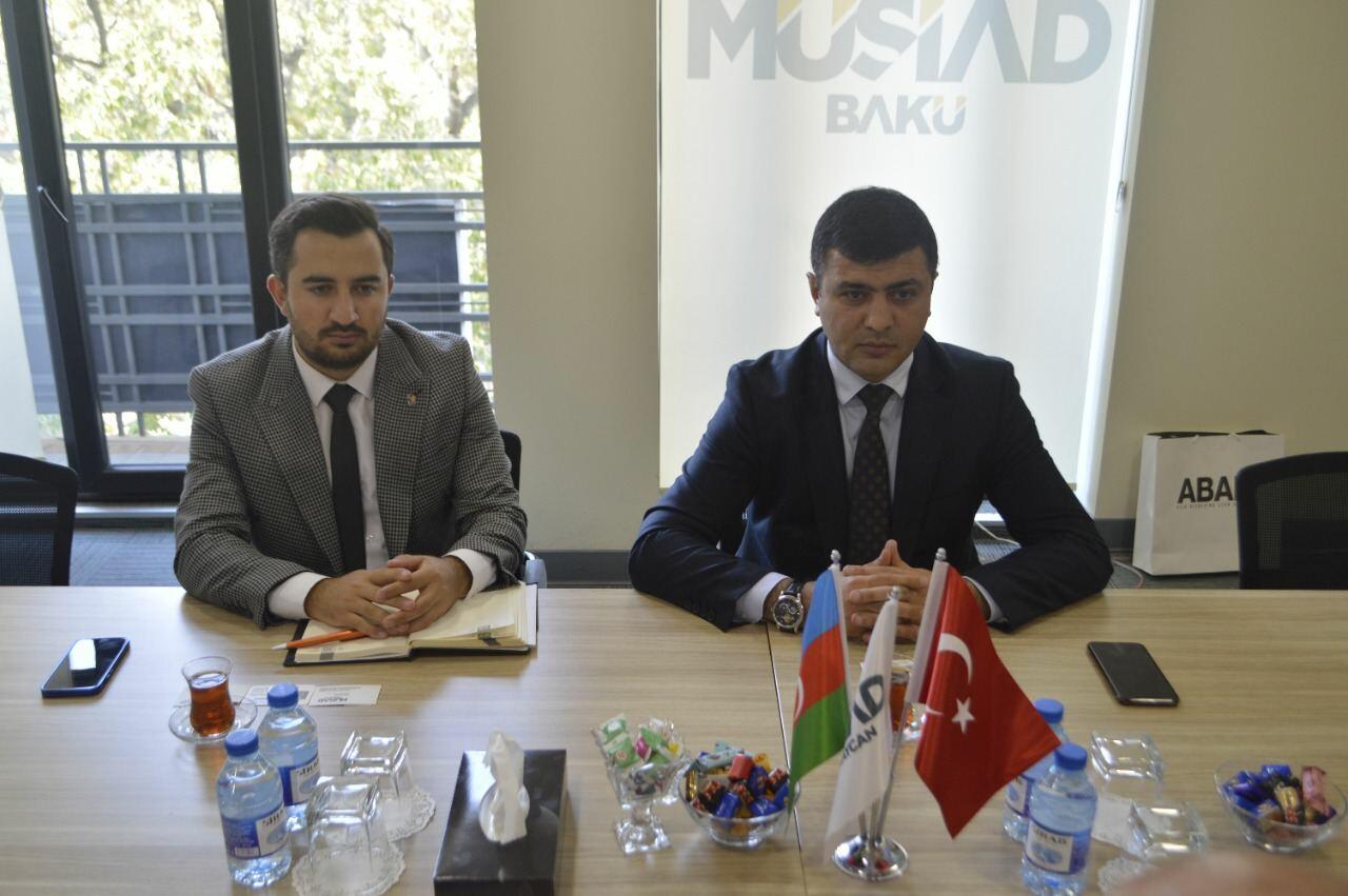 Обсуждено сотрудничество между MÜSİAD Azеrbaycan и рядом структур